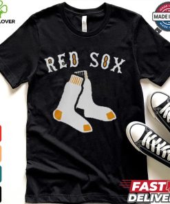 Honoring childhood cancer awareness month x boston red sox shirt