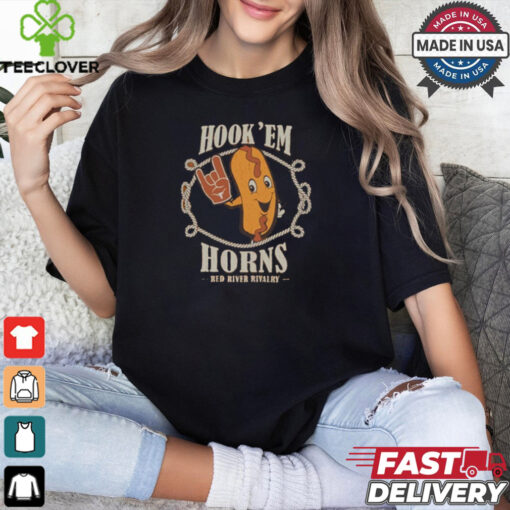 Hook’ Em Horns Texas Longhorns Red River Rivalry 2024 Shirt