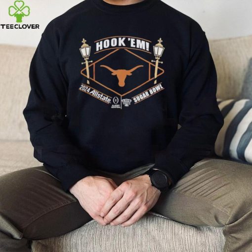 Hook ’em Texas Longhorns College Football Playoff 2024 Sugar Bowl hoodie, sweater, longsleeve, shirt v-neck, t-shirt