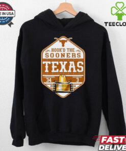 Hook’D the Sooners Texas Longhorns Beat Oklahoma Sooners 34 3 T Shirt