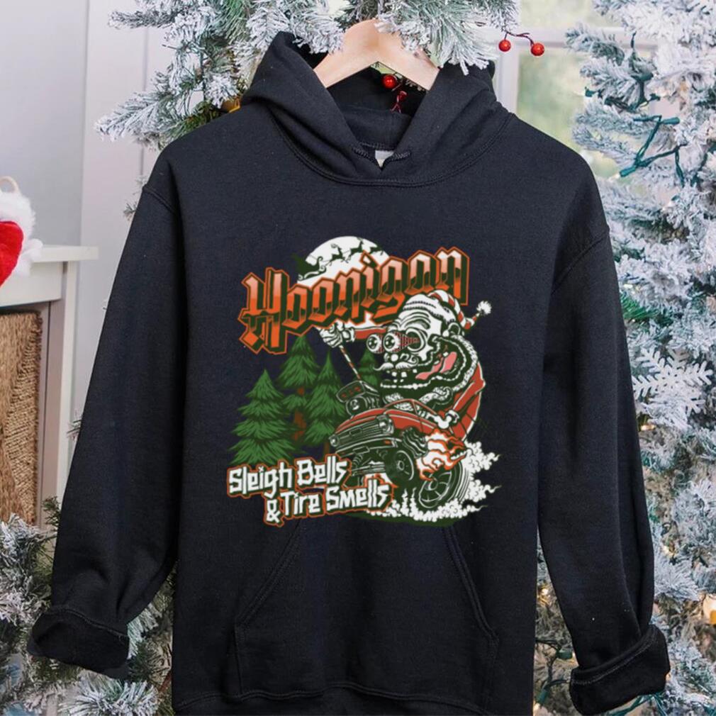 Hoonigan Sleigh Bells & Tire smells Shirt Hoonigan Sleigh Bells & Tire smells Shirt