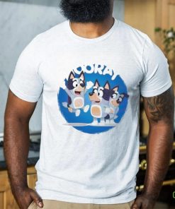 Hooray Bluey Dog Cartoon Character hoodie, sweater, longsleeve, shirt v-neck, t-shirt