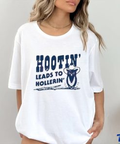 Hootin Leads To Hollerin Meme owl hoodie, sweater, longsleeve, shirt v-neck, t-shirt