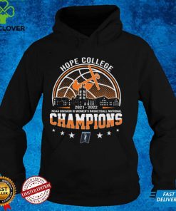 Hope College 2022 NCAA Division III Women's Basketball National Championship Graphic Unisex T Shirt, Sweatshirt