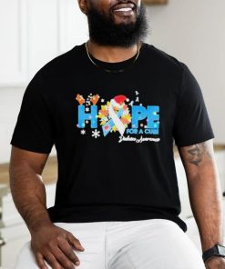 Hope For A Cure Diabetes Awareness Christmas shirt