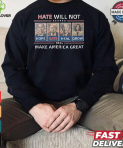 Hope Hate Heal Grow Make America Great Again 2024 Shirt