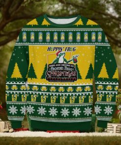 Hoppin’ Frog Brewery For Christmas Gifts Ugly Christmas Wool Knitted Sweater