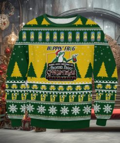 Hoppin’ Frog Brewery For Christmas Gifts Ugly Christmas Wool Knitted Sweater