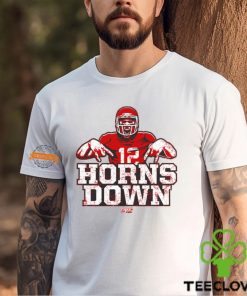 Horns Down for Texas Tech College Fans T Shirt