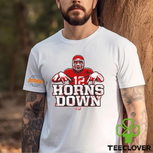 Horns Down for Texas Tech College Fans T Shirt