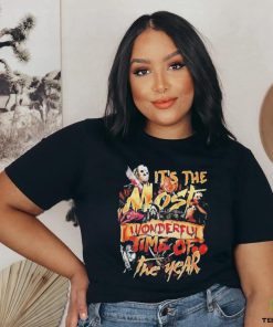 Horror Characters Halloween It’s The Most Wonderful Time Of The Year Shirt
