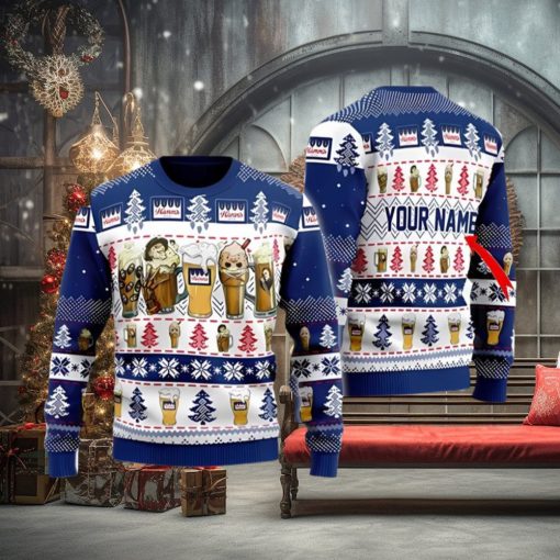 Horror Characters Hamm Beer Personalized Ugly Christmas Sweaters