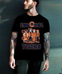 Horror Characters King Of The Kill Auburn Tigers Halloween Shirt