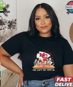 Horror Characters Movie Team You Can’t Sit With Us Kansas City Chiefs Halloween Shirt