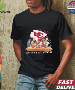 Horror Characters Movie Team You Can’t Sit With Us Kansas City Chiefs Halloween Shirt
