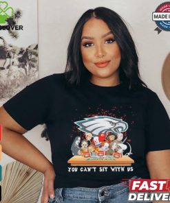 Horror Characters Movie Team You Can’t Sit With Us Philadelphia Eagles Halloween Shirt