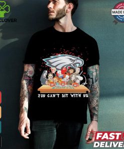 Horror Characters Movie Team You Can’t Sit With Us Philadelphia Eagles Halloween Shirt