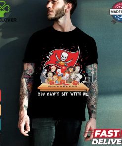 Horror Characters Movie Team You Can’t Sit With Us Tampa Bay Buccaneers Halloween Shirt