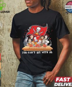 Horror Characters Movie Team You Can’t Sit With Us Tampa Bay Buccaneers Halloween Shirt