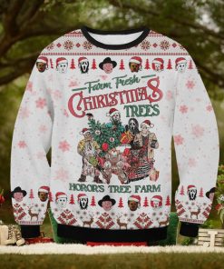 Horror Christmas Tree Ugly Christmas Holiday Sweater