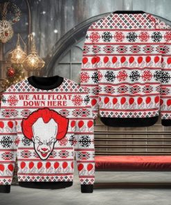 Horror Clown It Ugly Christmas Sweater