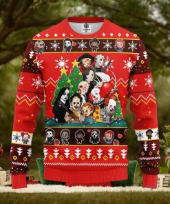 Horror Friends Ugly Christmas Sweater Amazing Gift Men And Women Christmas Gift