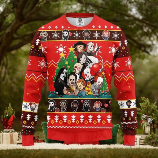 Horror Friends Ugly Christmas Sweater Amazing Gift Men And Women Christmas Gift