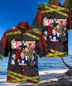 Horror Halloween Movie Characters Funny – Halloween Hawaiian Shirt