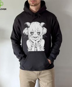 Horror Manga Vampire Anime Girl Macabre Japanese Goth Crewneck T Shirt