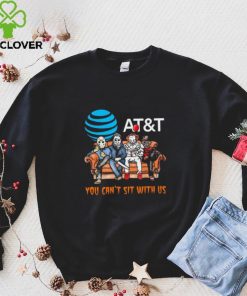 Horror Movie Characters AT&T You Can’t Sit With Us Halloween 2024 hoodie, sweater, longsleeve, shirt v-neck, t-shirt