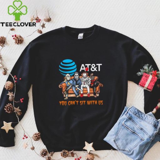 Horror Movie Characters AT&T You Can’t Sit With Us Halloween 2024 hoodie, sweater, longsleeve, shirt v-neck, t-shirt