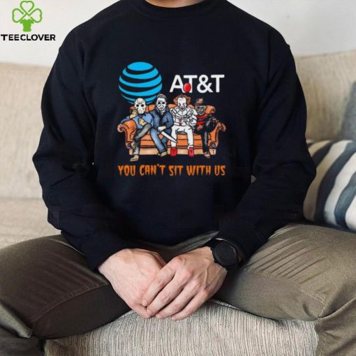 Horror Movie Characters AT&T You Can’t Sit With Us Halloween 2024 hoodie, sweater, longsleeve, shirt v-neck, t-shirt