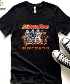 Horror Movie Characters AutoZone You Can’t Sit With Us Halloween 2024 shirt