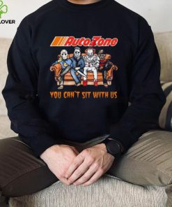 Horror Movie Characters AutoZone You Can’t Sit With Us Halloween 2024 shirt