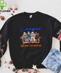 Horror Movie Characters Boeing You Can’t Sit With Us Halloween 2024 shirt