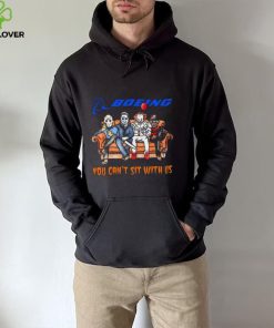 Horror Movie Characters Boeing You Can’t Sit With Us Halloween 2024 shirt