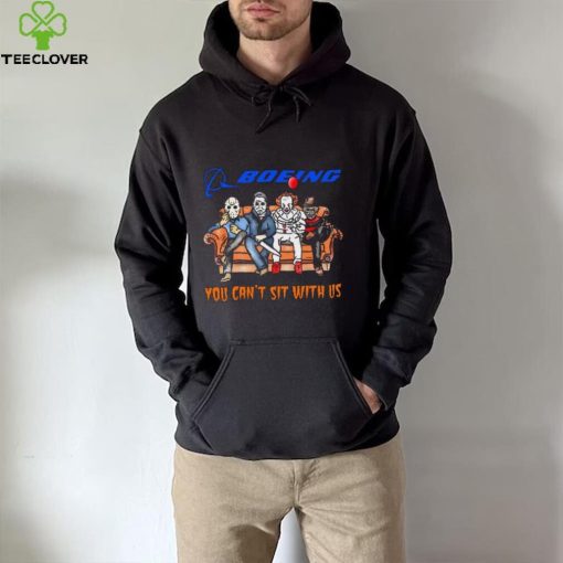 Horror Movie Characters Boeing You Can’t Sit With Us Halloween 2024 shirt