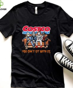 Horror Movie Characters Costco Wholesale You Can’t Sit With Us Halloween 2024 shirt