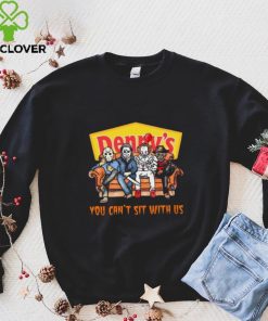 Horror Movie Characters Denny’s You Can’t Sit With Us Halloween 2024 shirt