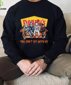 Horror Movie Characters Denny’s You Can’t Sit With Us Halloween 2024 shirt