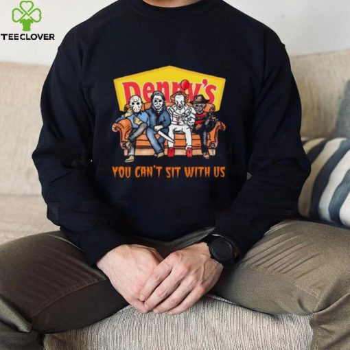 Horror Movie Characters Denny’s You Can’t Sit With Us Halloween 2024 shirt