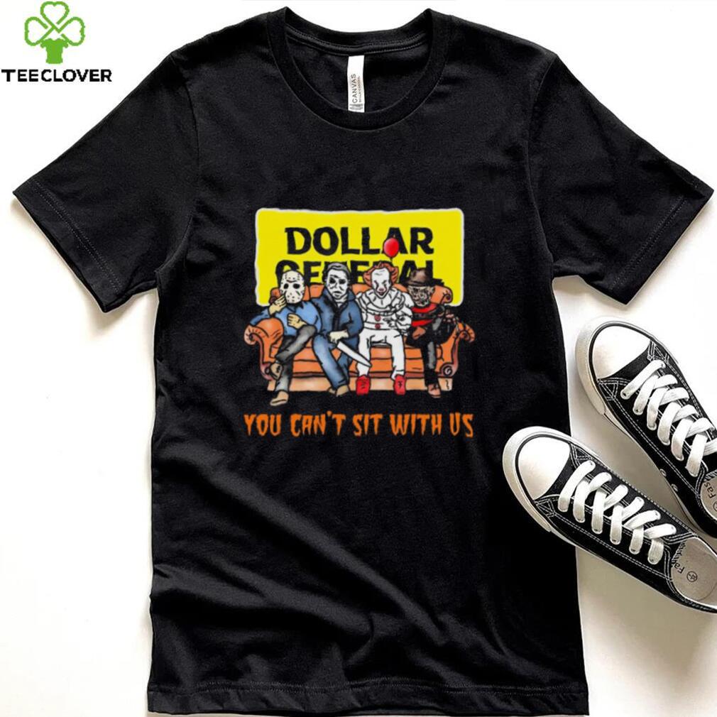 Horror Movie Characters Dollar General You Can’t Sit With Us Halloween 2024 shirt Horror Movie Characters Dollar General You Can’t Sit With Us Halloween 2024 shirt