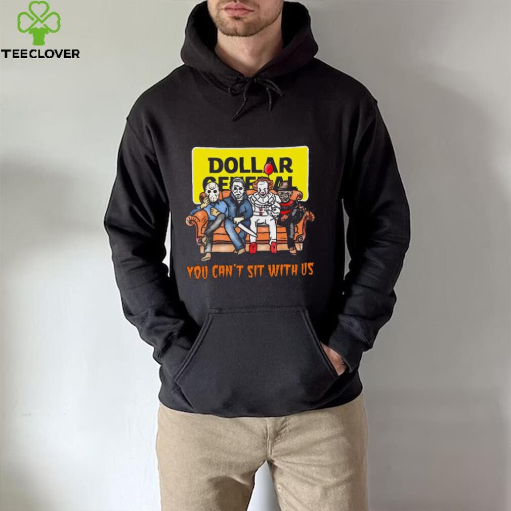 Horror Movie Characters Dollar General You Can’t Sit With Us Halloween 2024 shirt Horror Movie Characters Dollar General You Can’t Sit With Us Halloween 2024 shirt