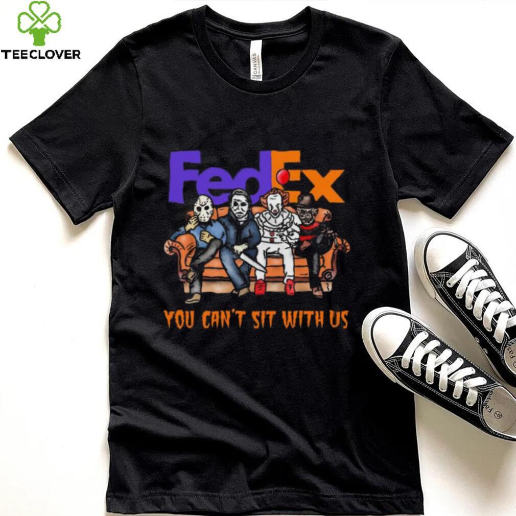 Horror Movie Characters FedEx You Can’t Sit With Us Halloween 2024 shirt Horror Movie Characters FedEx You Can’t Sit With Us Halloween 2024 shirt