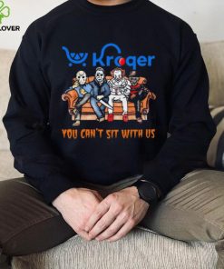 Horror Movie Characters Kroger You Can’t Sit With Us Halloween 2024 hoodie, sweater, longsleeve, shirt v-neck, t-shirt