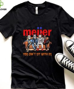 Horror Movie Characters Meijer You Can’t Sit With Us Halloween 2024 shirt