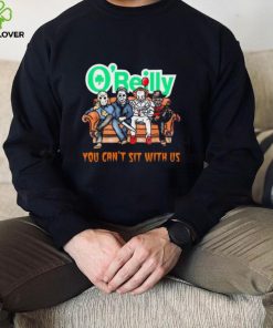 Horror Movie Characters O’Reilly Auto Parts You Can’t Sit With Us Halloween 2024 hoodie, sweater, longsleeve, shirt v-neck, t-shirt