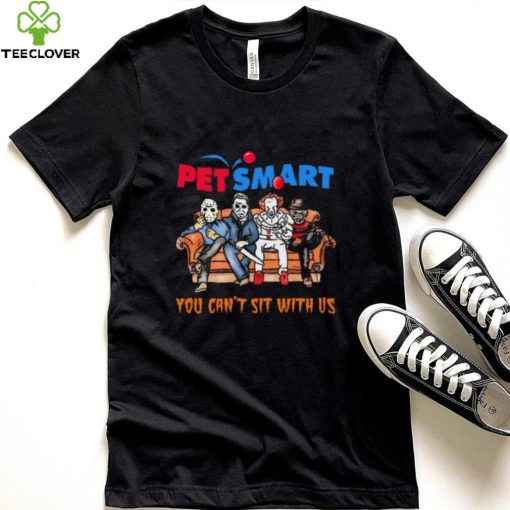 Horror Movie Characters PetSmart You Can’t Sit With Us Halloween 2024 shirt