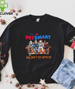 Horror Movie Characters PetSmart You Can’t Sit With Us Halloween 2024 shirt