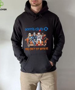 Horror Movie Characters Sam’s Club You Can’t Sit With Us Halloween 2024 shirt